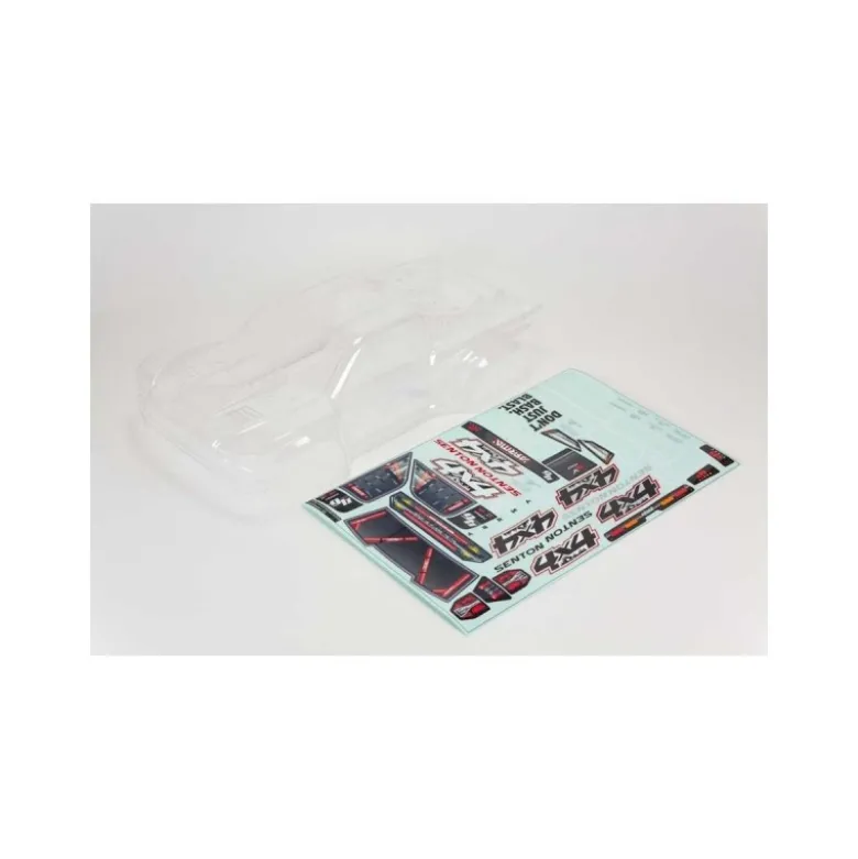 ARRMA Senton 4X4 Clear Body w/Decals And Window Masks - ARA402313