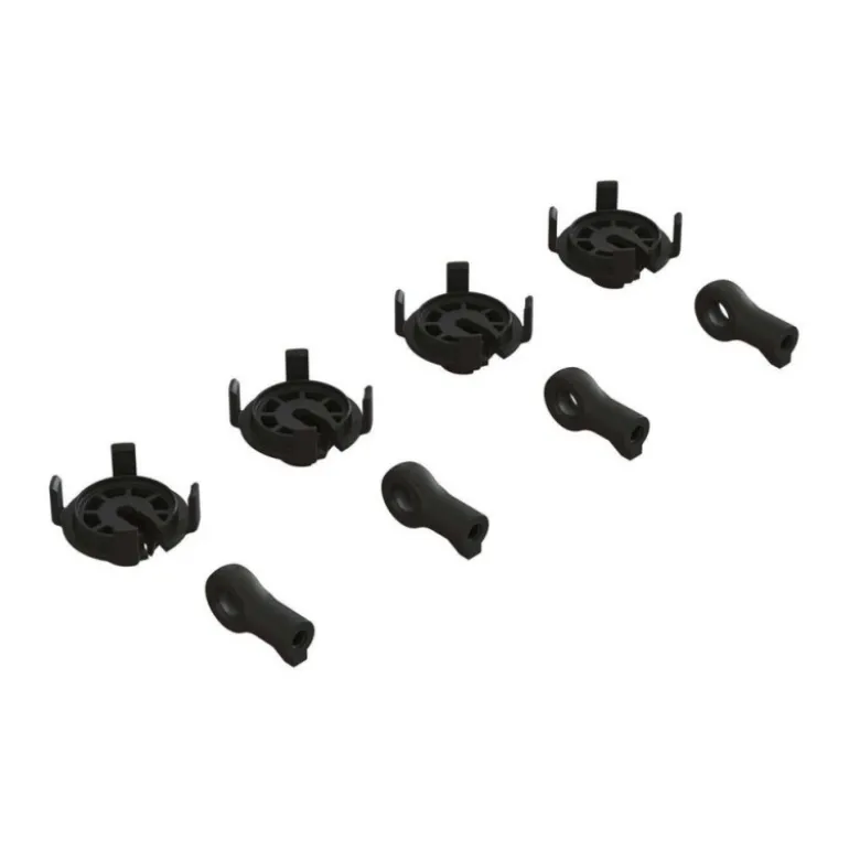 ARRMA Shock Rod End & Spring Perch Set (4 Shocks)