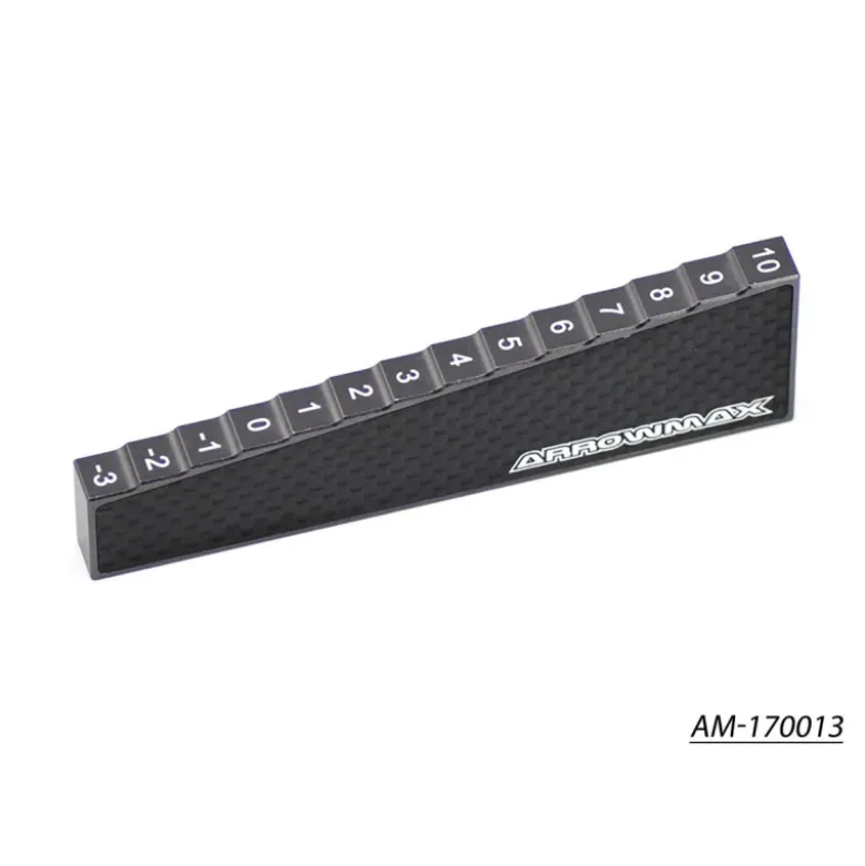 Arrowmax - cale pour butée -3 To 10 MM For 1/8, 1/10 Cars (20MM)