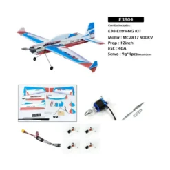 Avion DW Hobby Extra NG EPP ARF 1200mm avec esc , moteur et servo