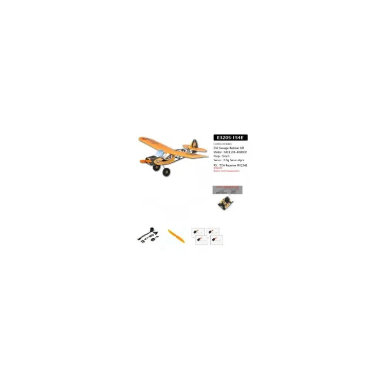 Avion DW Hobby SAVAGE BOBBER EPP 600mm ARF pour radio spectrum , radiomaster