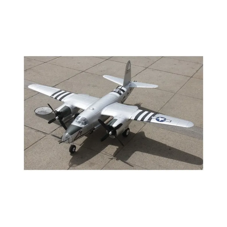 Avion Dynam B-26 Marauder Silver PNP env 1.50.m