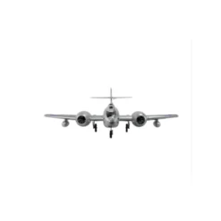Avion Dynam Gloster Meteor F8 V2 argenté Twin 70 mm EDF Jet PNP