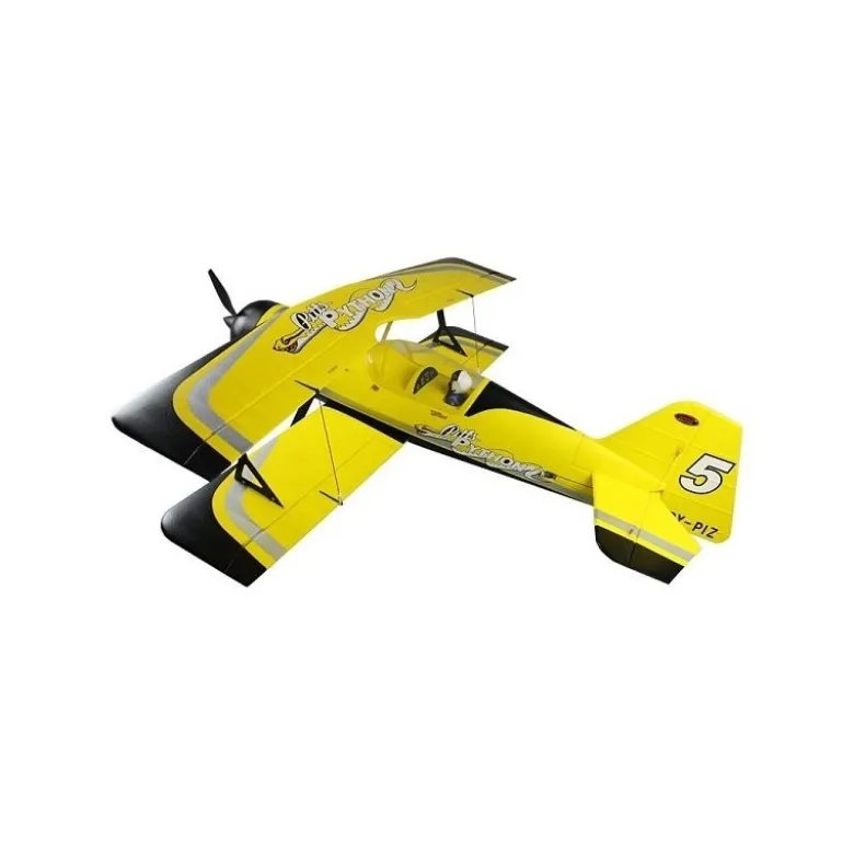 Avion Dynam Pitts model 12 Jaune PNP env. 1.07m