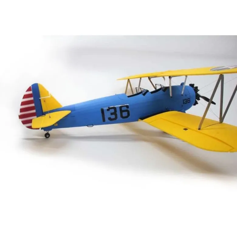 Avion Dynam PT-17 Bleu PNP env. 1.30m