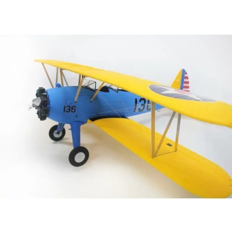 Avion Dynam PT-17 Bleu PNP env. 1.30m