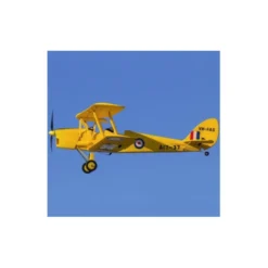 Avion Dynam Tiger Moth V2 Jaune Biplan PNP 1270mm