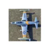 Avion Dynam T-33 Shooting Star F80, 6S 12 blade inrunner 70 mm EDF PNP