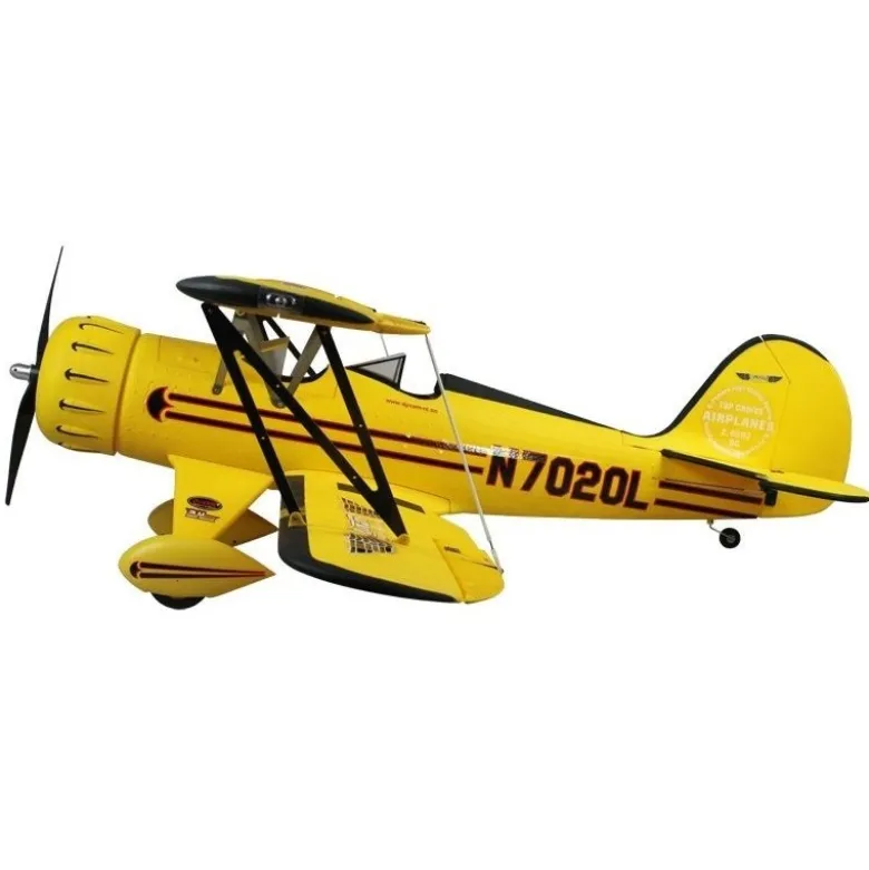 Avion Dynam Waco YMF-5D Jaune PNP env. 1.27m