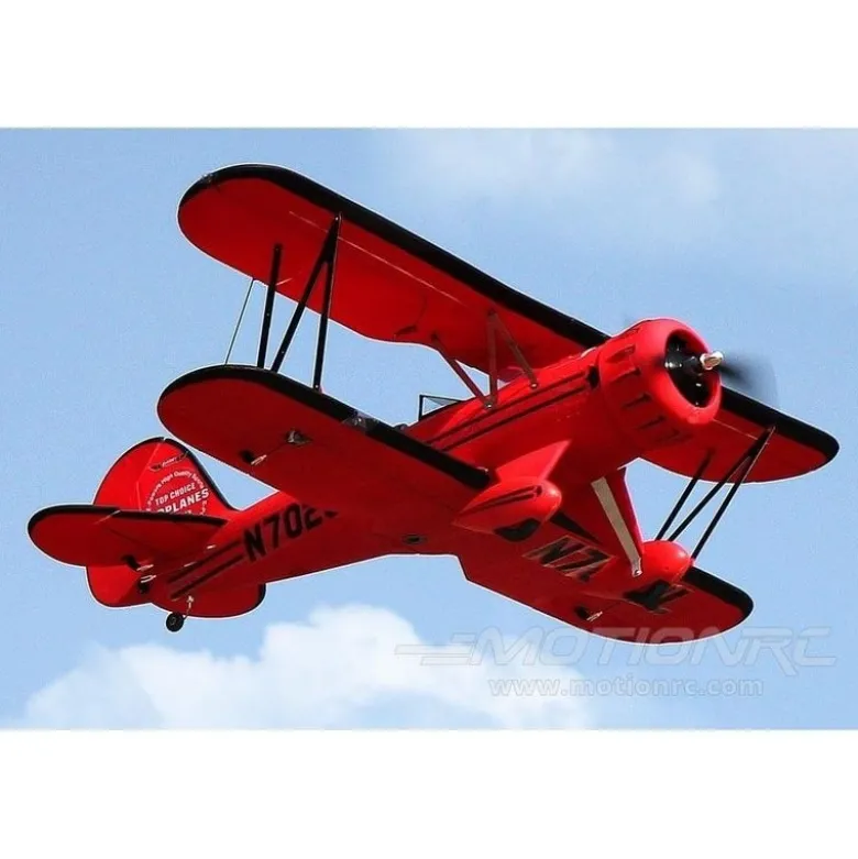 Avion Dynam Waco YMF-5D Rouge V2 PNP env. 1.27m