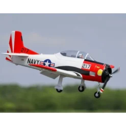 Avion E-flite T-28 Trojan BNF basic AS3X et Smart env.1.20m