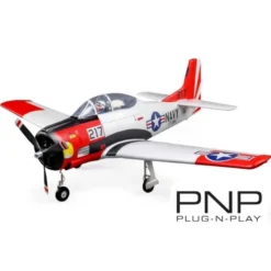 Avion E-flite T-28 Trojan PNP et Smart env.1.20m