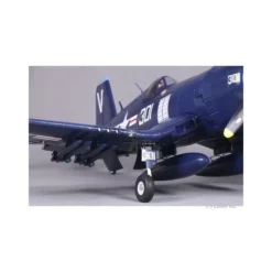 Avion FMS F4U corsair (bleu) giant V3 PNP env.1.40m