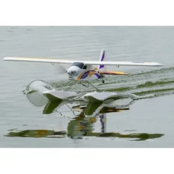Avion FMS Trainer Super EZ V4 avec flotteurs + gyro Reflex RTF Mode 2 env.1.22m