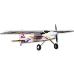 Avion FMS Trainer Super EZ V4 avec flotteurs + gyro Reflex RTF Mode 2 env.1.22m