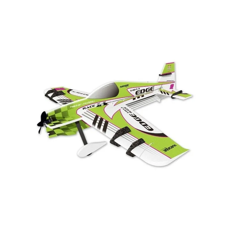 Avion Hacker model Edge 540 V3 vert ARF env.1.00m