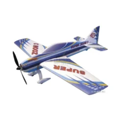 Avion Hacker model Super Zoom 3 bleu ARF env.1.00m