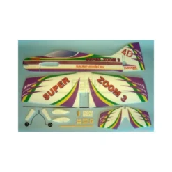 Avion Hacker model Super Zoom 3 violet ARF env.1.00m