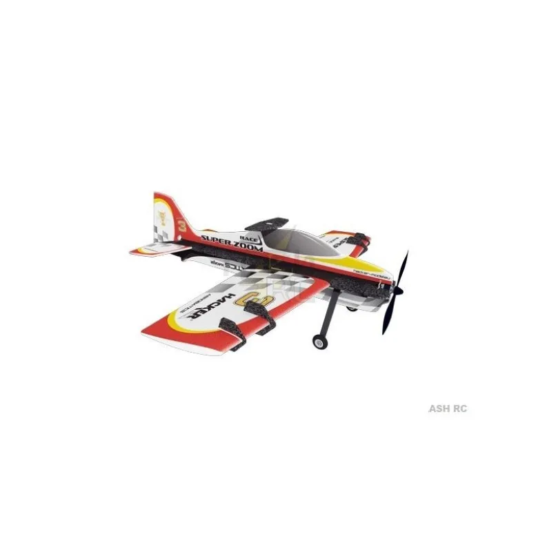 Avion Hacker model Super Zoom Race rouge ARF env.1.00m