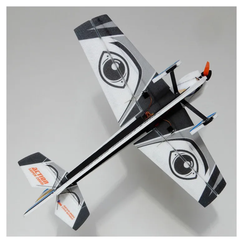 Avion Hacker model Super Zoom Action Bleu ARF env.1.00m