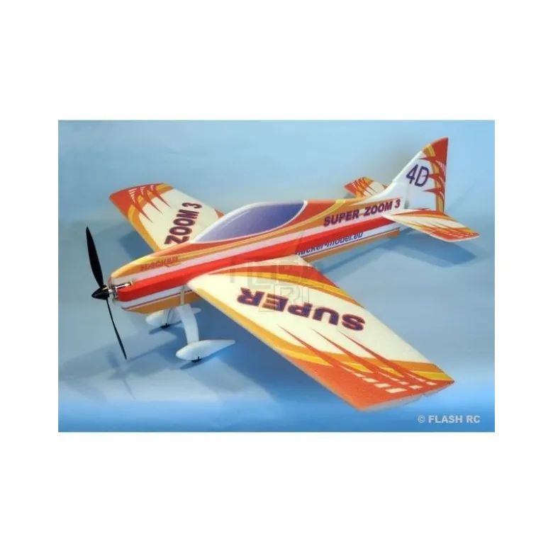 Avion Hacker model Super Zoom 3 rouge ARF env.1.00m