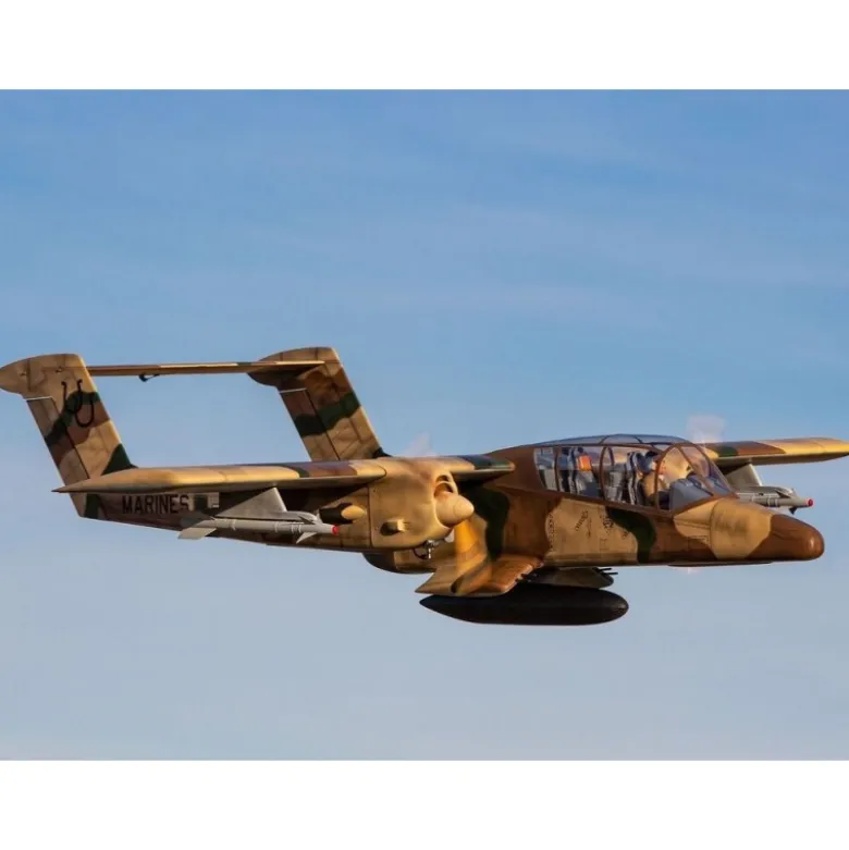 Avion Hangar 9 OV-10 Bronco 30cc ARF env.2.74m (Avec train rentrant électrique)