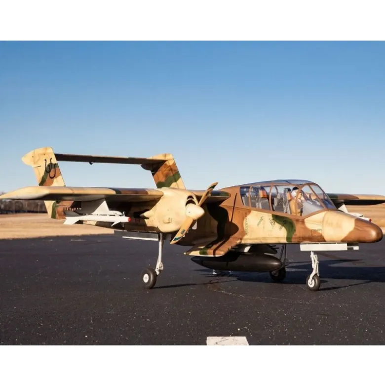Avion Hangar 9 OV-10 Bronco 30cc ARF env.2.74m (Avec train rentrant électrique)