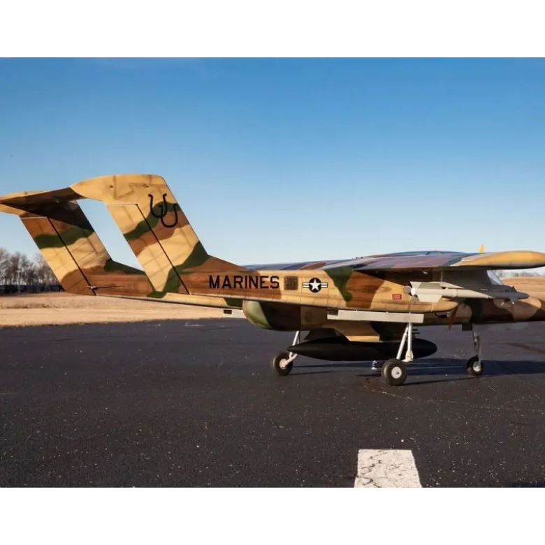 Avion Hangar 9 OV-10 Bronco 30cc ARF env.2.74m (Avec train rentrant électrique)