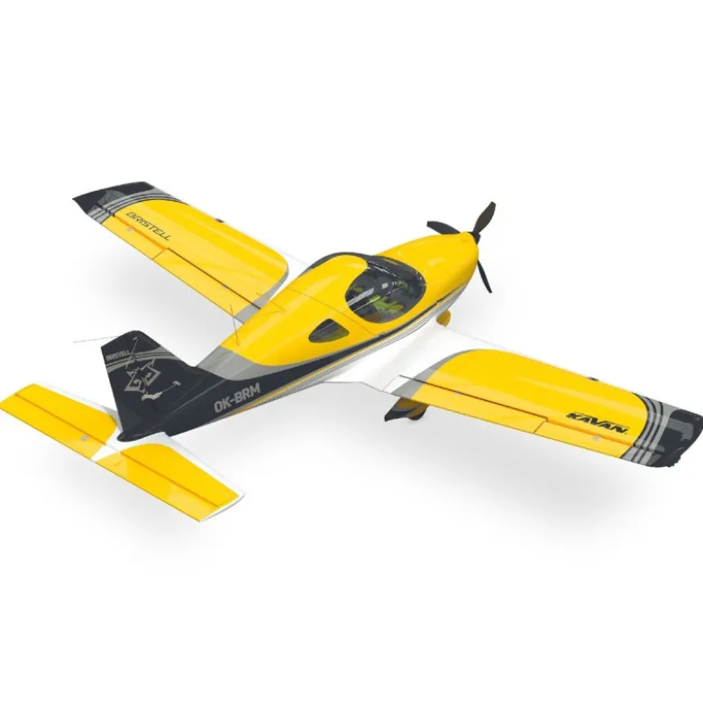 Avion Kavan Bristel B23 1.6m PNP Jaune