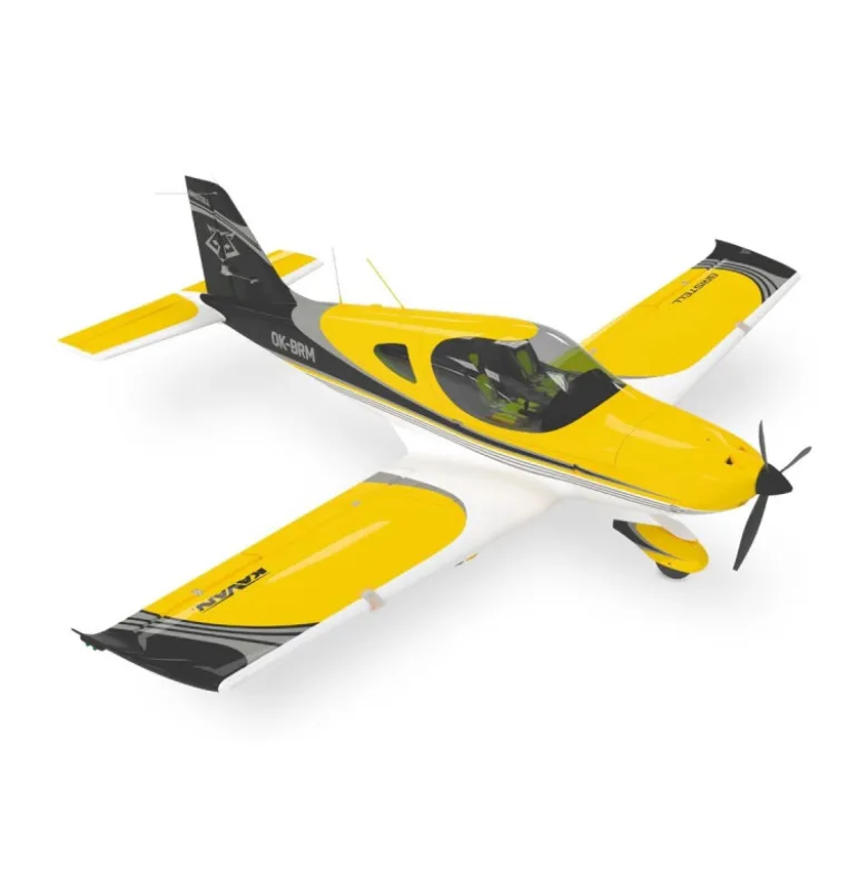 Avion Kavan Bristel B23 1.6m PNP Jaune