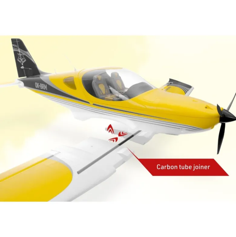 Avion Kavan Bristel B23 1.6m PNP Jaune