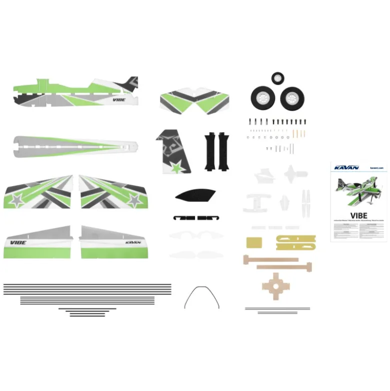 Avion Kavan Vibe 1.00m ARF Vert