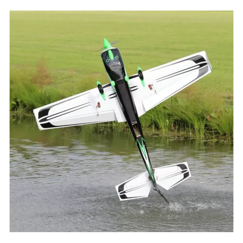 Avion OMPHobby ARF Edge 540 Vert/Noir env 1.52m 60" V2