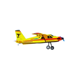 Avion OMPHOBBY Bushmaster Rouge/Jaune env 1.66m PNP