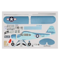 Avion Phoenix Model_NAVI PIPER J3 CUB_2,3 m_ARF 20 - 26CC