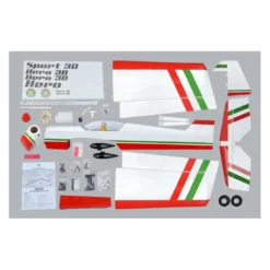Avion Phoenix Model HERO 3D 1,5m 59" ARF Size .46-.55