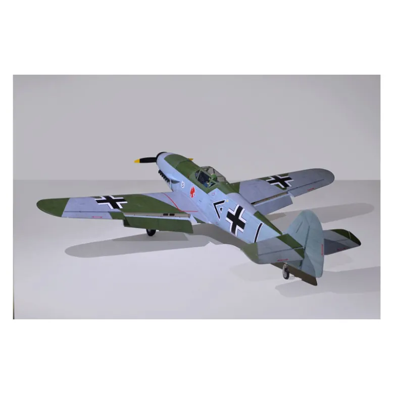 Avion Phoenix Model - Messerschmitt Bf 109 1.97m avec trains électriques ARF Size 30-35cc
