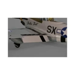 Avion Phoenix Model P-51 Mustang gris/vert 50-60cc GP/EP ARF 2.19m