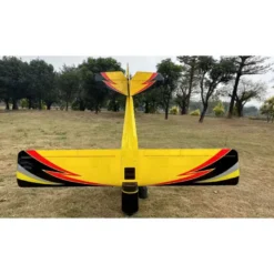 Avion Pilot RC Décathlon 107'' (2,70m) Jaune,Rouge, Noir - Modèle Pilot-RC - Idéal pour la Voltige et le Modélisme Avancé