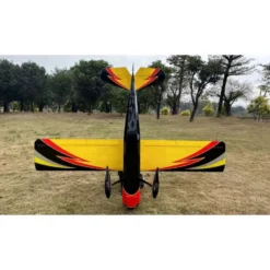 Avion Pilot RC Décathlon 107'' (2,70m) Jaune,Rouge, Noir - Modèle Pilot-RC - Idéal pour la Voltige et le Modélisme Avancé