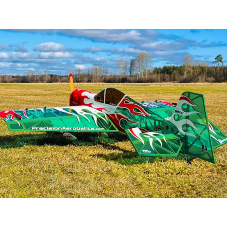Avion Precision Aerobatics Addiction X (V3) vert ARF env.1.27m - avec LEDs