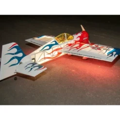 Avion Precision Aerobatics Addiction X (V3) rouge ARF env.1.27m - avec LEDs