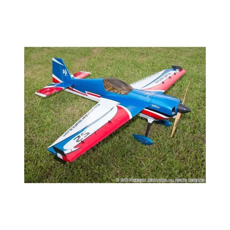 Avion Precision Aerobatics Katana 52 bleu/rouge ARF env.1.32m