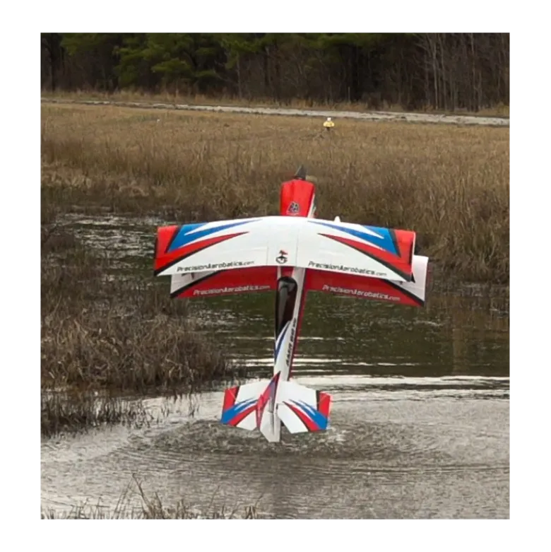 Avion Precision Aerobatics Ultimate AMR 60 Rouge Blanc et Bleu ARF env.1.3m