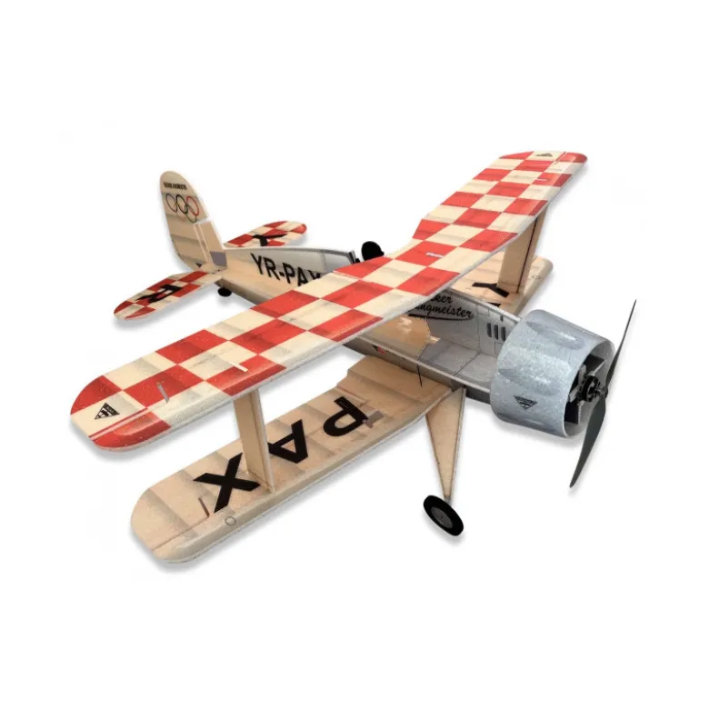 Avion RC Factory Bücker Jungmeister env. 0.87m