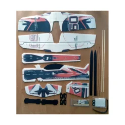 Avion RC Factory Crack Pitts 'Backyard Series' rouge/noir env.0.80m