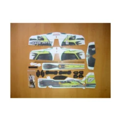 Avion RC Factory Crack Pitts 'Mini Series' vert/noir env.0.60m