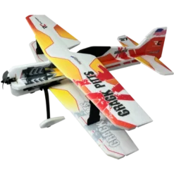 Avion RC Factory Crack Pitts XL Jaune env. 1.00m