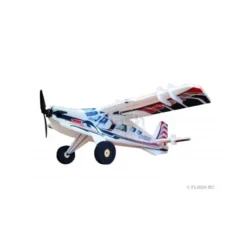 Avion RC Factory Crack Turbo Beaver rouge/noir 'FUN SERIES' env.0.80m