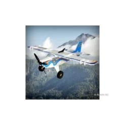 Avion RC Factory Crack Turbo Beaver bleu/orange 'FUN SERIES' env.0.80m